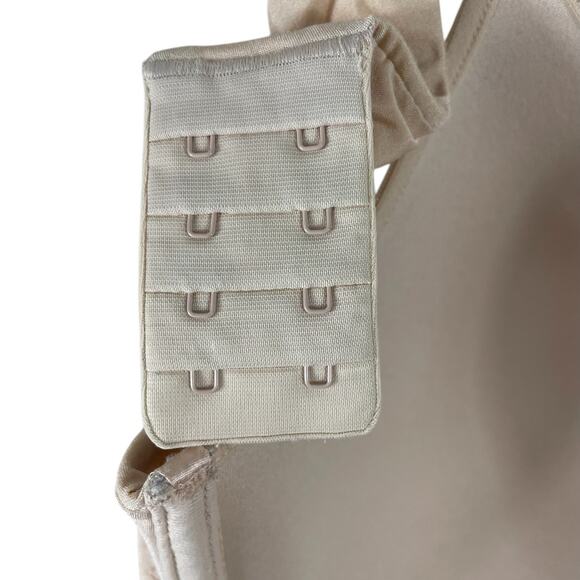 Chantelle 36 DDDD 2196 Modern Invisible Plunge Memory Foam Bra Convertible Nude - Picture 7 of 11